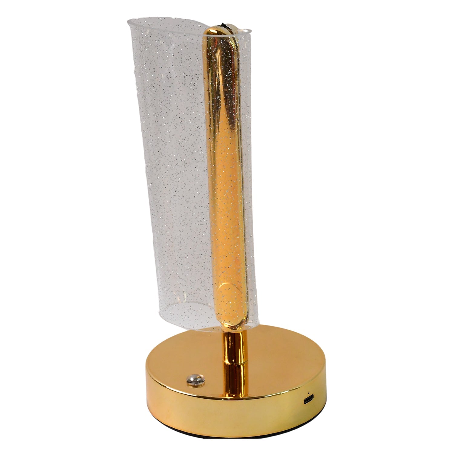 Crystal Table Lamp Sparkle Design Golden Base LED Decorative Bedside Lamp Crystal Table Lamp Sparkle Design Golden Base LED Decorative Bedside Lamp